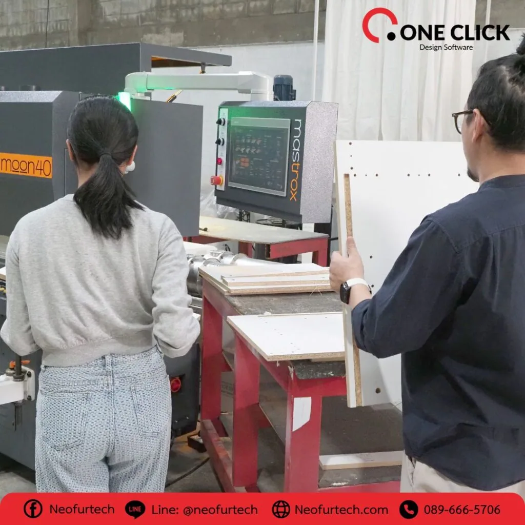 คอร์สเรียนเฟอร์นิเจอร์ - คอร์สเรียน OneClickCabinet เจาะลึกระบบกา