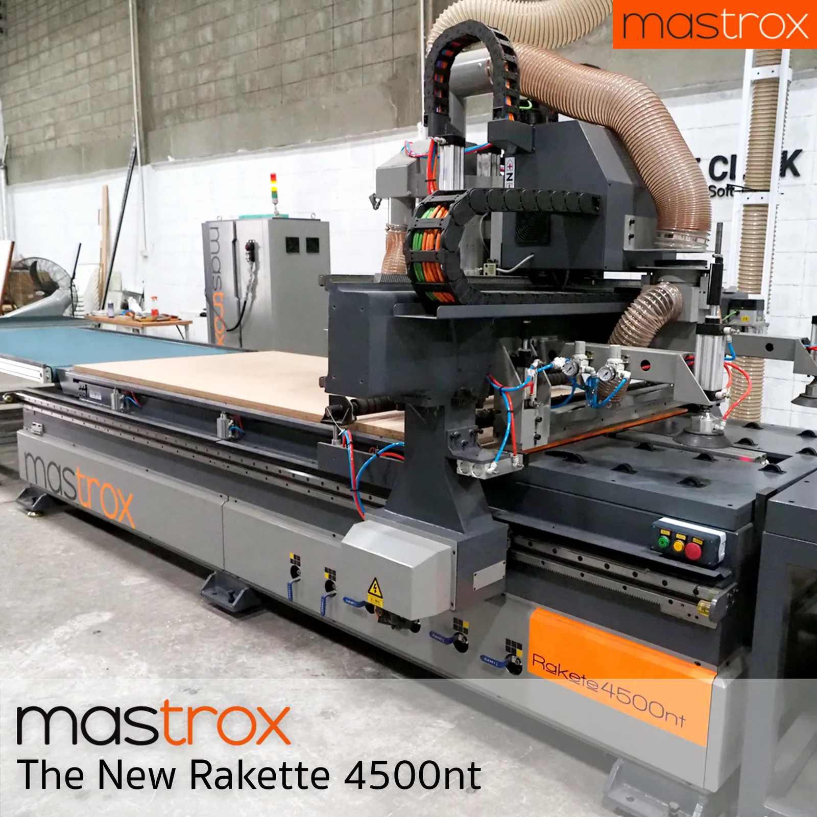 เครื่องจักรงานไม้ mastrox Rakette 4500nt