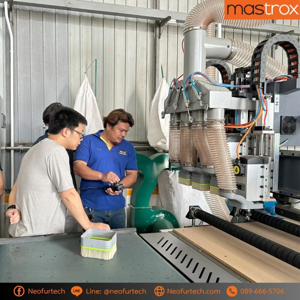 ฮอตฮิตติดเทรนด์! เทรนนิ่งสุดปัง กับเครื่องจักรงานไม้ Mastrox