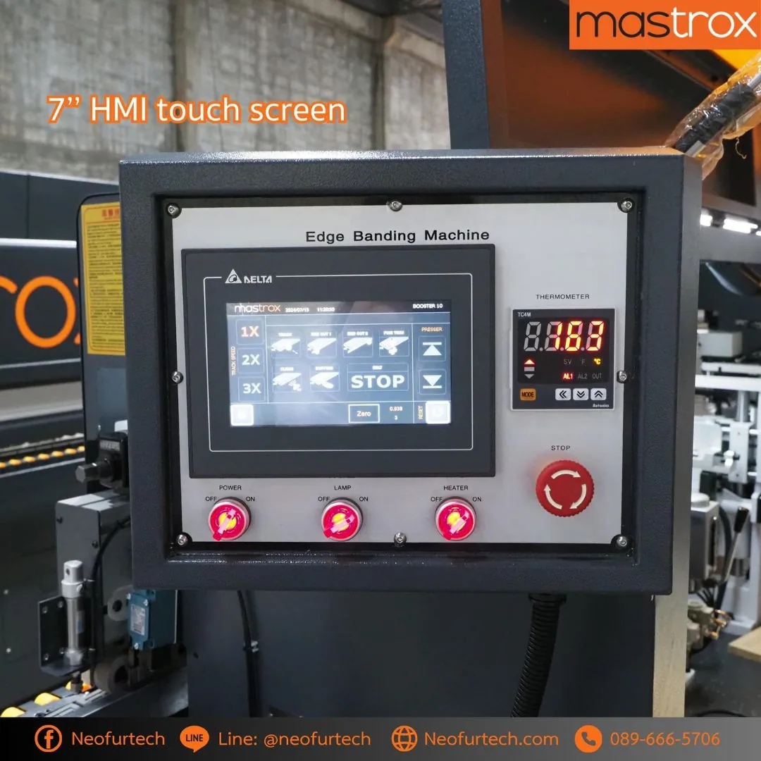 เครื่องปิดขอบอัตโนมัติ - เครื่องปิดขอบอัตโนมัติ mastrox Booster40