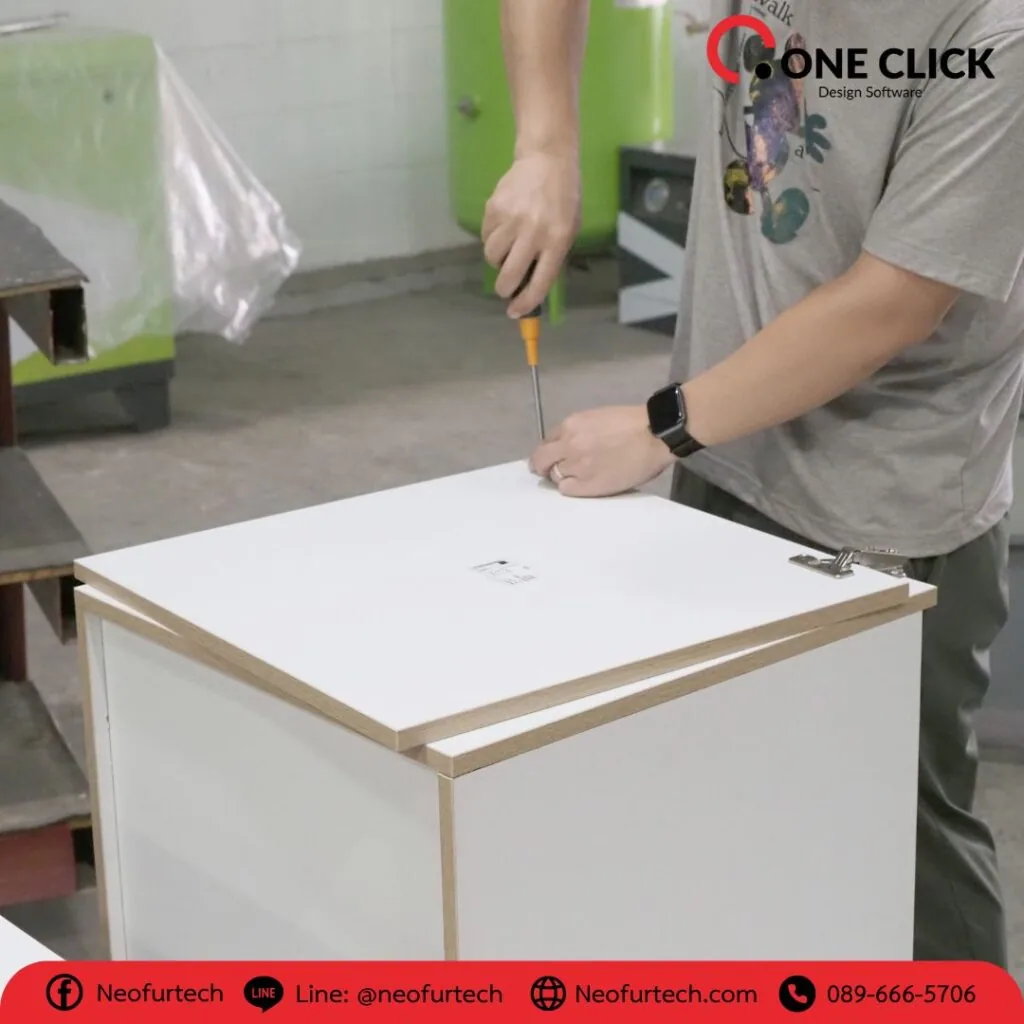 คอร์สเรียนเฟอร์นิเจอร์ - คอร์สเรียน OneClickCabinet เจาะลึกระบบกา