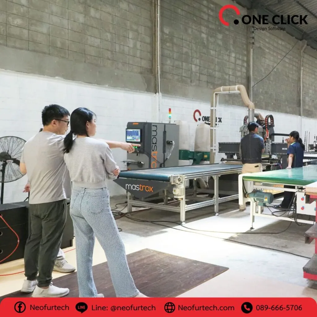 คอร์สเรียน OneClickCabinet เจาะลึกระบบการผลิตเฟอร์นิเจอร์ได้ทั้งหมดภายใน 3 วัน